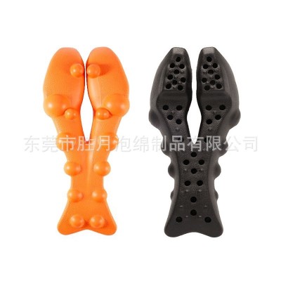 工厂现货 颈椎按摩枕肩颈EVA垫 脊椎腰椎指压拉伸按摩器 支持订作图1