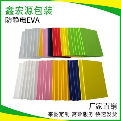 源头厂家 黑色 白色彩色 EVA泡棉 防静电eva材料分切图2