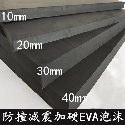 加硬60度黑白色eva泡棉定制 内衬内托批发卡槽雕刻高密度泡沫板材图3