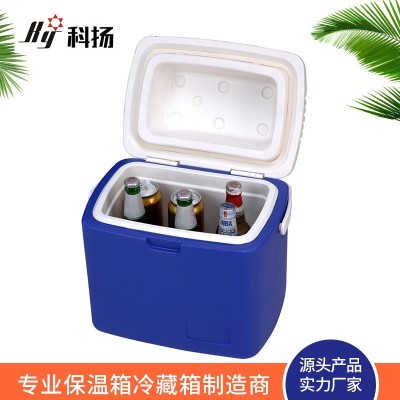 汽车无线15L保温箱冷暖箱 车载PU聚氨酯冷藏箱 生物运输冷藏箱图2