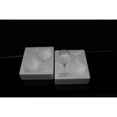 厂家批发定制泡沫箱防压加厚2只红酒杯泡沫包装EPS保利龙泡沫盒子图3
