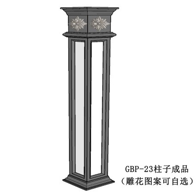 行业精选 EPS泡沫线条安装别墅围线 欧式罗马柱带雕花 雕花可自选图5
