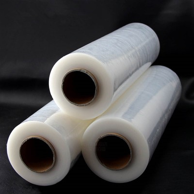 50cm塑料薄膜拉伸缠绕膜 大卷PE工业保鲜膜打包膜包装膜嫁接膜图3