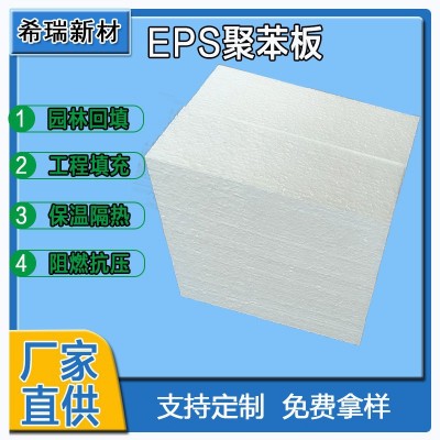 EPS聚苯乙烯泡沫板聚苯板隔热保温板阻燃建筑回填普通板多种密度图4