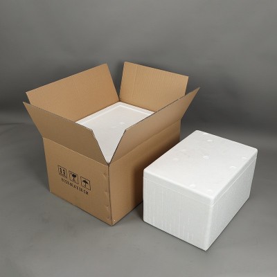 广州番禺EPS泡沫厂家水果生鲜冷藏快递运输保鲜保温泡沫箱厂定制图4