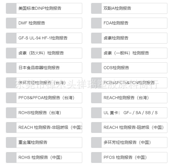 检测报告