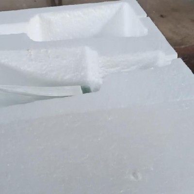 EPE珍珠棉 白色珍珠棉打包盒异型包装盒防震电商物流内衬定 制图3