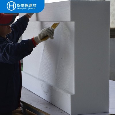 好益施 EPS 欧式别墅 窗套 腰线 GRC罗马柱 檐口线浮雕 装饰线条图3