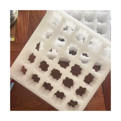 广州EPE珍珠棉鸡蛋托抗震禽蛋泡沫棉包装珍珠棉鹅蛋鸭蛋托盘定制 30PCS图5