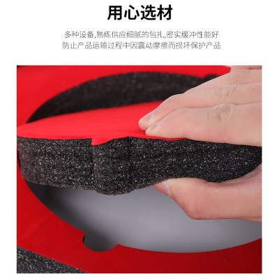 EPE珍珠棉内托礼盒内衬植绒棉板快递防震包装异形珍珠棉定 制批发图2