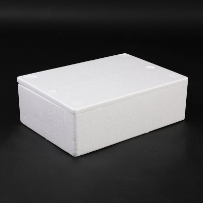 泡沫箱蘑菇箱冷热两用保温箱 加厚蔬菜生鲜水果快递EPS塑料泡沫箱图4