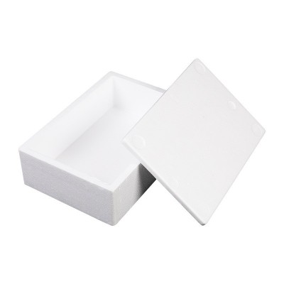 泡沫箱蘑菇箱冷热两用保温箱 加厚蔬菜生鲜水果快递EPS塑料泡沫箱图5