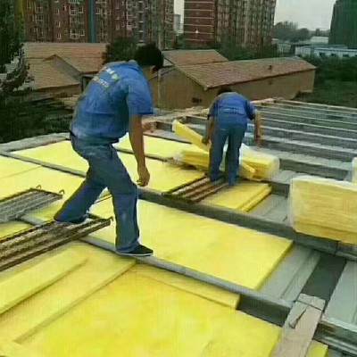 高硬度玻璃棉板防排烟铝箔吊顶玻璃棉保温板吸音降噪离心玻璃棉板图4