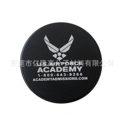 实心pu发泡冰球户外休闲运动PU材质曲棍球可印LOGO快回弹材质图5