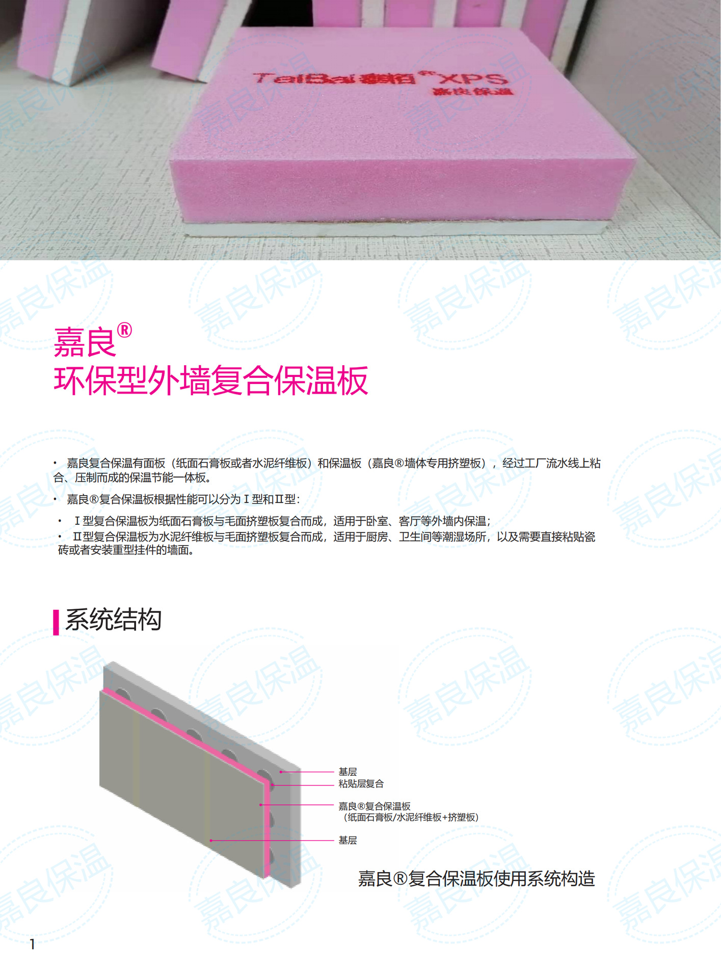 嘉良环保型外墙内保温复合板2021_01