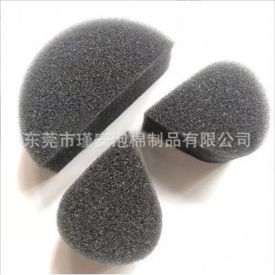 厂家现货批发儿童面部彩绘水滴半圆海绵 绘画出图高密度水滴海绵图5