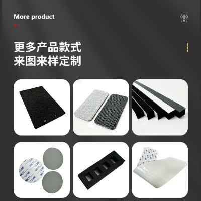 透明硅胶垫片批发防撞颗粒圆形缓冲硅胶防滑消音贴玻璃自粘胶垫片图4