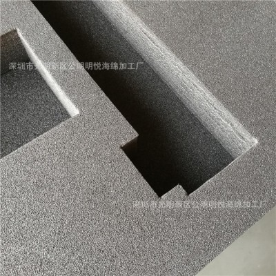 加黑高发泡防静电ixpe泡棉无味电子棉防火阻燃eva海绵内衬成型图3