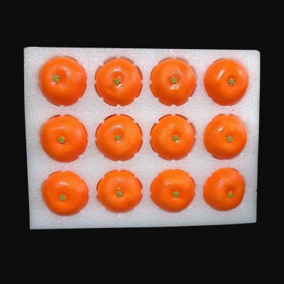 宁德珍珠棉水果托珍珠棉包装 橘子草莓水果包装防震泡沫礼盒内衬图2