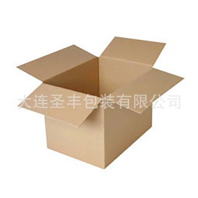 大连对口箱外贸纸箱大号包装纸箱长方形纸板箱重型特硬五层瓦楞纸图3