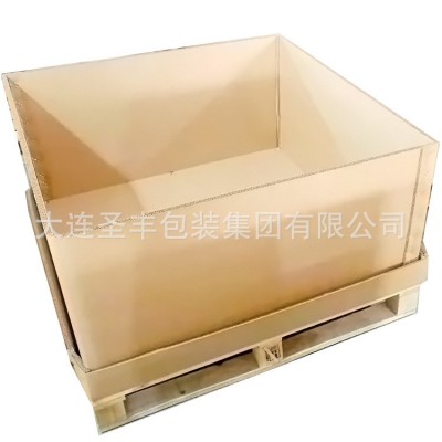 大连对口纸箱瓦楞包装五层工业物流大号特硬加厚箱子厂家制做图4