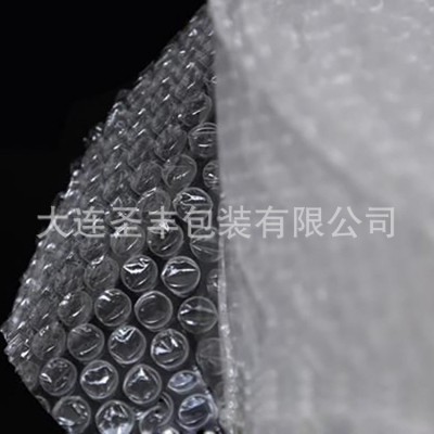 大连汽泡片加厚塑料膜夹层汽泡膜防压防碎气垫膜大气泡袋PE包装厂图2