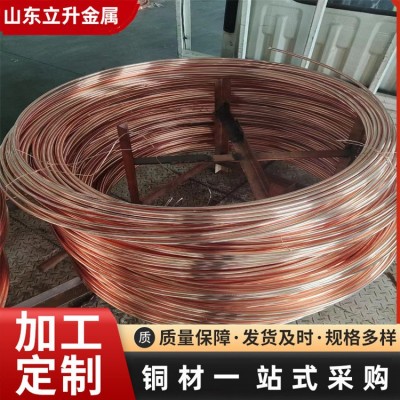 厂家直供紫铜镀锡铜绞线 tjr多股软铜绞线 接地架空裸铜线 铜绞线图3