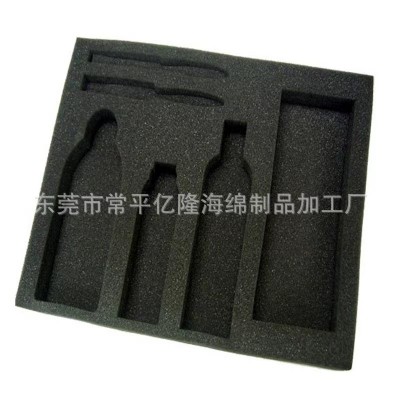 现货供应EVA海绵内衬电子仪器包装盒海绵盒内托高回弹eva植绒内衬图5