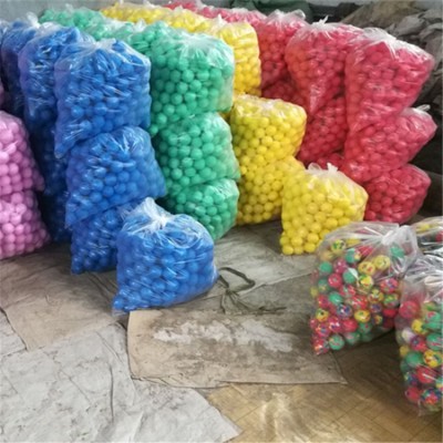 厂里供应实心eva子弹球幼儿园弹力球儿童彩色海绵球玩具淘气堡球图3