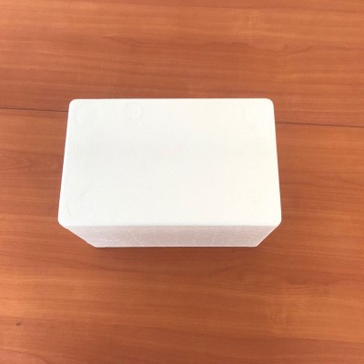 快递外卖打包泡沫箱 海鲜水果储藏加厚泡沫盒 白色物流包装泡沫箱图3