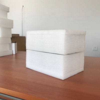 供应快递打包泡沫箱 EPE多孔减震泡沫盒 电子产品包装运输泡沫盒图2
