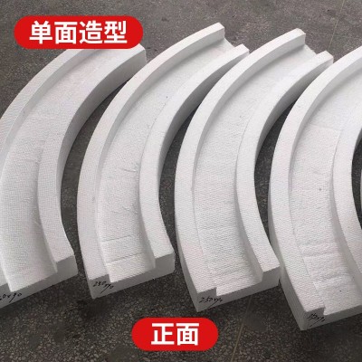圆弧EPS发泡陶瓷 别墅窗户装饰造型构件弧形窗套欧式窗框屋檐腰线图2