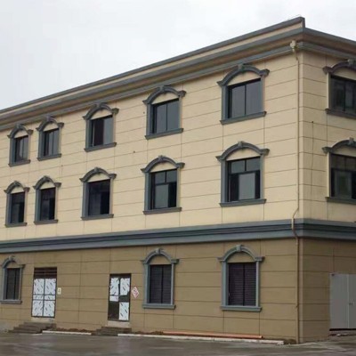 圆弧EPS发泡陶瓷 别墅窗户装饰造型构件弧形窗套欧式窗框屋檐腰线图4