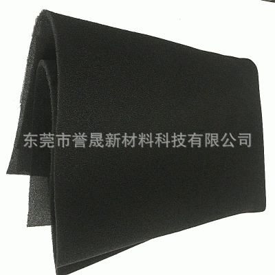 鱼缸蜂窝过滤棉 艾灸聚氨酯防尘过滤海绵 污水处理黑色阻燃过滤棉图3