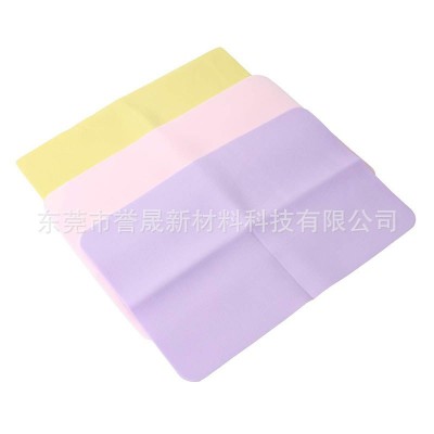 彩色PVA吸水海绵毛巾 PVA卸妆洗脸洁面巾 白色方块高密度清洁海棉图4