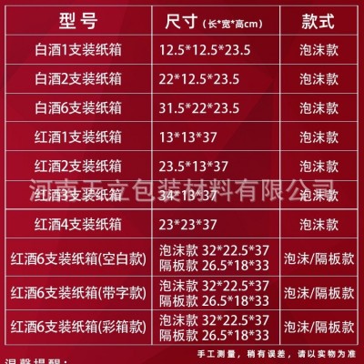 红酒泡沫箱纸箱一二六支装茅台白酒包装盒五层瓦楞纸箱果酒泡沫托图4