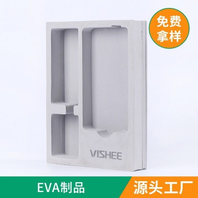 EVA泡棉内衬 雕刻环保防震手机礼盒包装内托 彩色高发 泡海绵内衬图2
