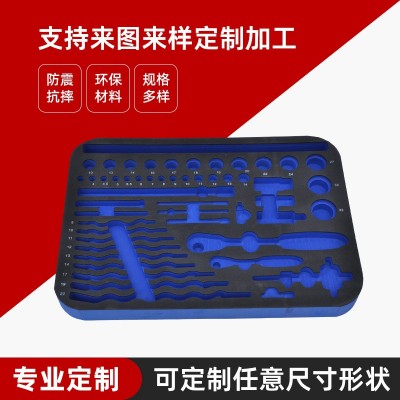 批发eva内衬泡棉减震化妆品工具箱植绒内托雕刻礼盒海绵内衬定 制图3