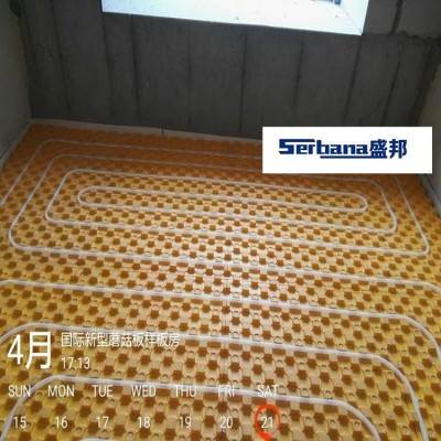 盛邦湿式免回填地暖模块 EPS蘑菇头模块按时发货图3