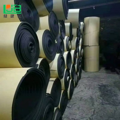 阻燃橡塑保温板 b1级橡塑板铝箔背胶 阳光房隔热板屋顶橡塑隔热棉图2