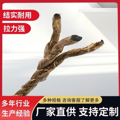 mm三股绳 黄金打包绳 塑料废纸 厂家直供现货批发捆扎绳电化铝绳图4