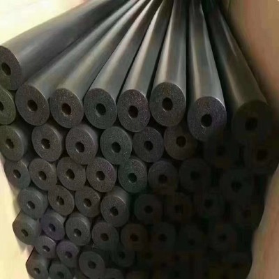 空调橡塑保温管 阿乐斯福乐斯橡塑隔音棉 铝箔自粘开口橡塑管壳图1