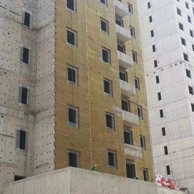 外墙保温a级防火岩棉板憎水吸音隔音屋面吊顶隔热铝箔复合岩棉板图2