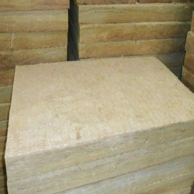 外墙保温隔热憎水岩棉板 阻燃岩棉防火板 100mm厚80K隔音岩棉板图2