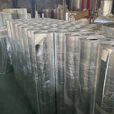 铝箔布厂家保温工程用玻纤布玻璃纤维铝箔加厚降噪隔热 铝箔布图4