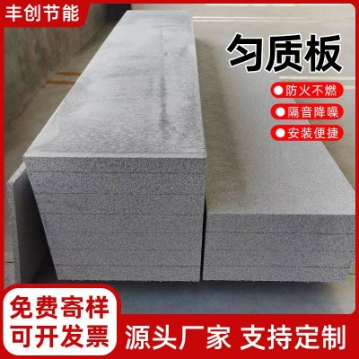厂家批发阻燃防火A级水泥基改性聚苯板外墙无机复合不燃 匀质板