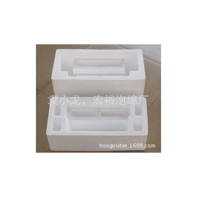 免模成型白色保利龙泡沫包装内衬 防震EPS红酒化妆品礼盒装内衬厂图2