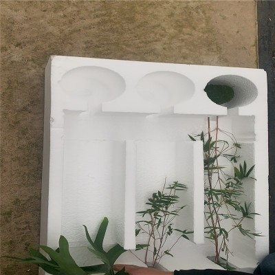批发白色泡沫盒 高密度防震EPS泡沫板材 免模保利龙泡沫包装片材图2