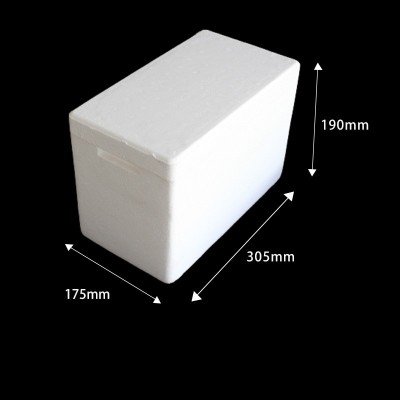 上海泡沫箱5号箱加厚高密度冰淇淋酸奶发快递专用保温性能好价格图2