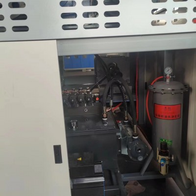 半自动双工位一出二塑料吹瓶机 挤出中空吹塑机 塑料桶设备厂家图4